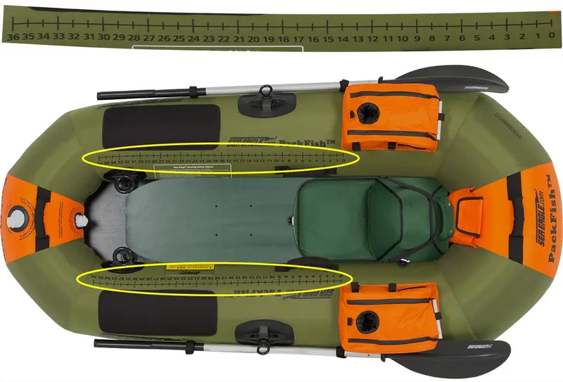 Packraft for Fishing PF7K_D Deluxe Portable Model