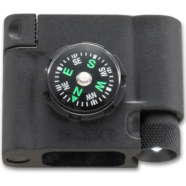 Paracord Survival Bracelet with Built-in Compass, LED Light, and Fire Starter