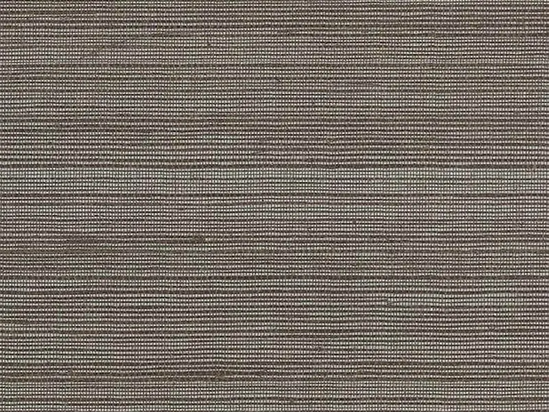Parker Silver-and-Grey Grasscloth Wallpaper Roll