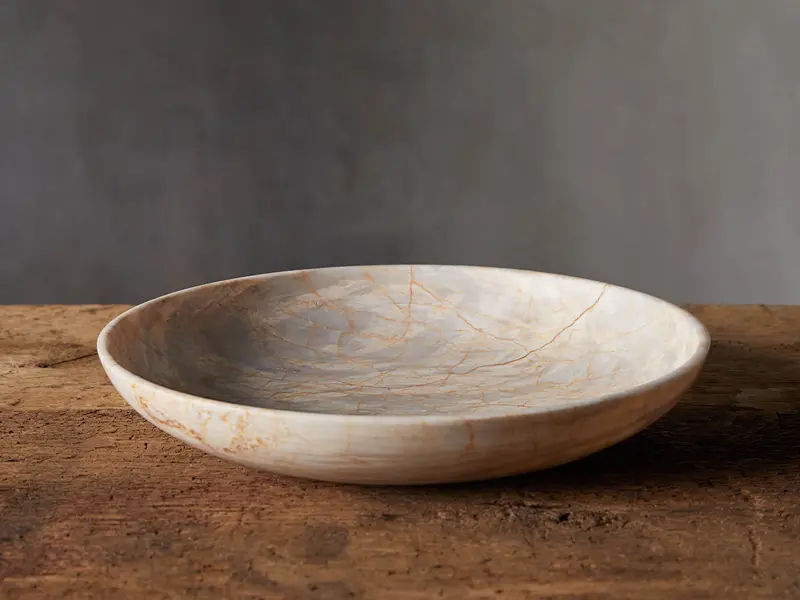 Petra Elegant Century Marble Serving Bowl