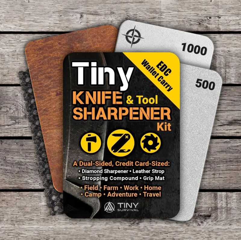 Pocket-Sized EDC Knife Sharpener Kit – Ultra-Portable