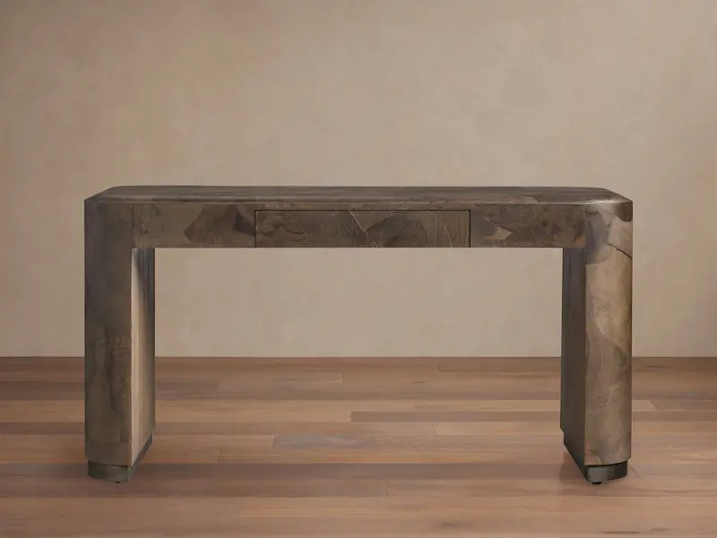 Polanco Modern Writing Desk with Drawers