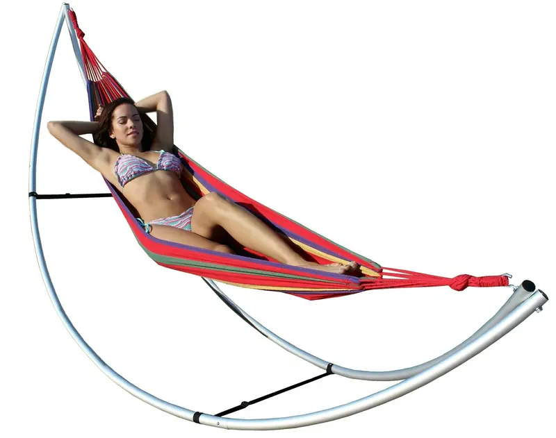 Portable Folding Beach Hammock with Tree Straps