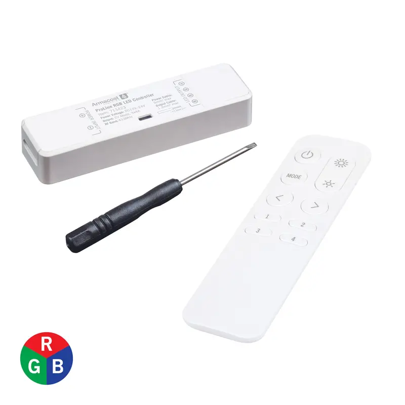 ProLine Multicolor RGB LED Controller with Remote and App Support