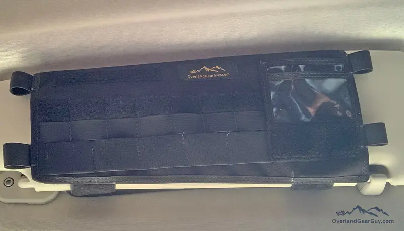 ProMaster Van Sun Visor Organizer Pouch (Mirror-Free Design)