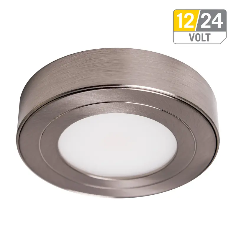 PureVue Under-Cabinet White Puck Light for Task Illumination