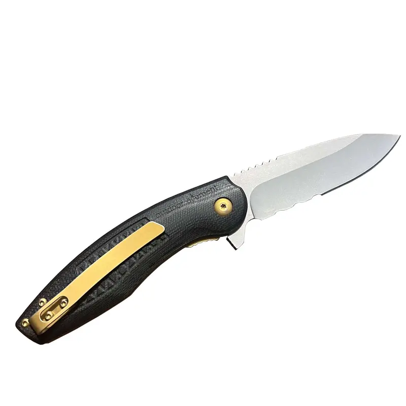 Quick Feather Pocket-Folding Survival Knife