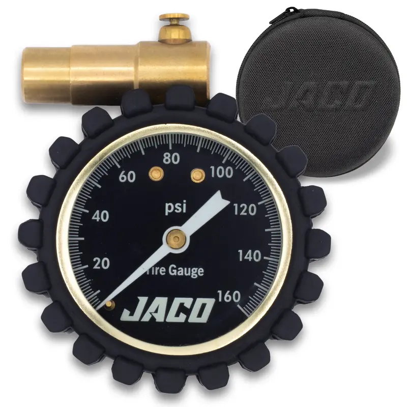 RDX-160 Precision Bike Tire Pressure Gauge – Digital Readout Up to 160 PSI for Road & BMX Bikes