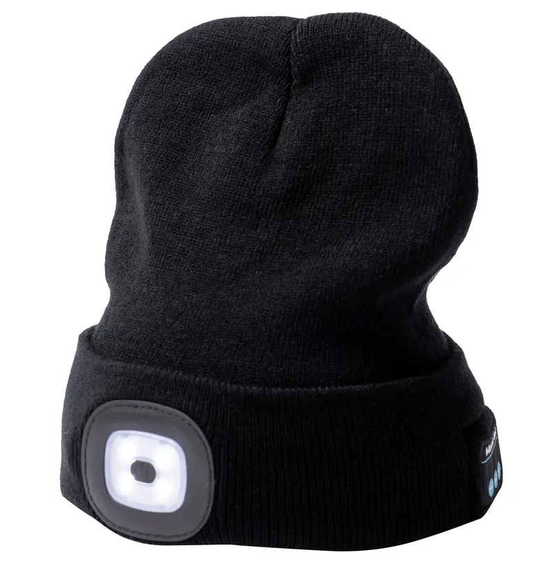 Rechargeable LED Beanie Hat for Hands-Free Lighting