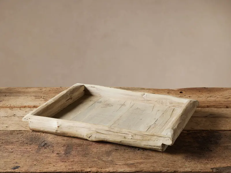 Reclaimed Wood Serving Tray – Rustic Rectangular Centerpiece