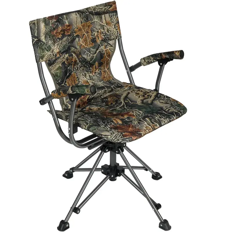 Redcamp 360° Swivel Hunting Chair for Tree Stands and Ground Blinds