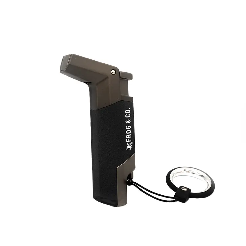 Refillable Butane Torch Lighter – Windproof Flame for Camping and DIY