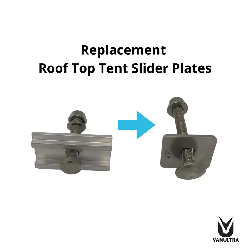Replacement Slider Plates for Roof Top Tents