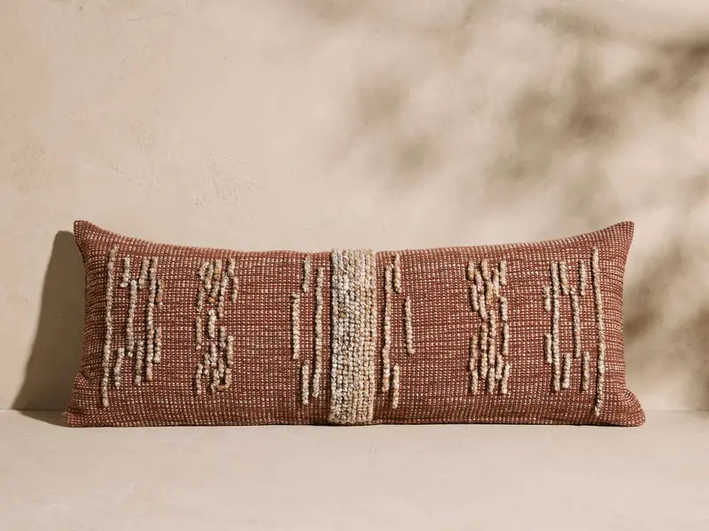 Reyes UV-Resistant Outdoor Accent Pillow