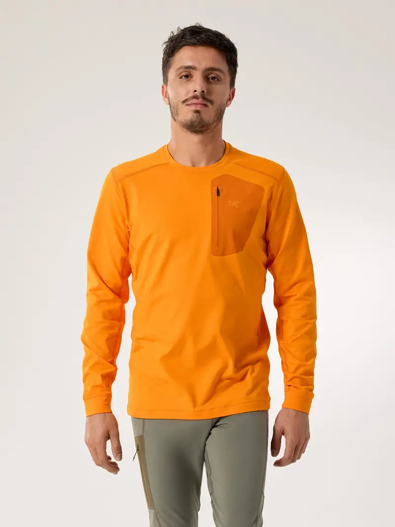 Rho LT Crew for Men – Ultralight Breathable Base Layer Top