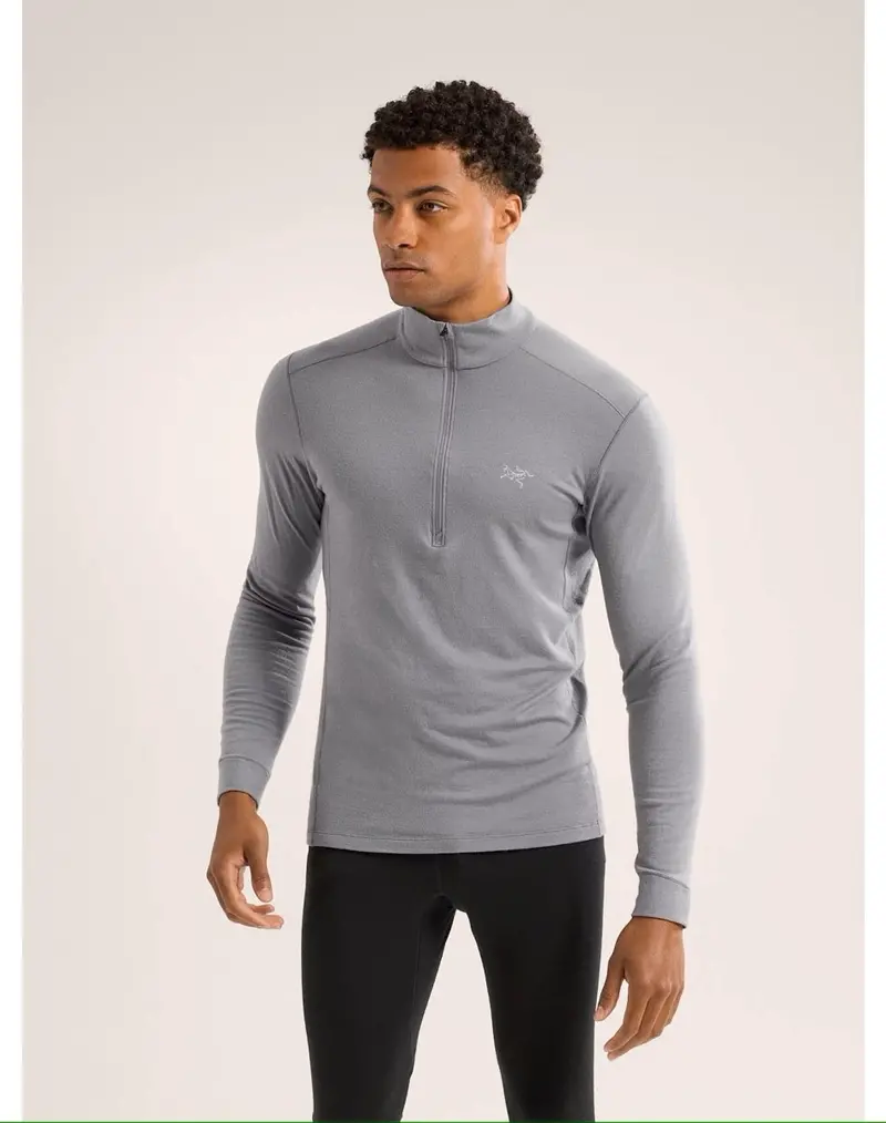 Rho Men’s Merino Wool Half-Zip Top