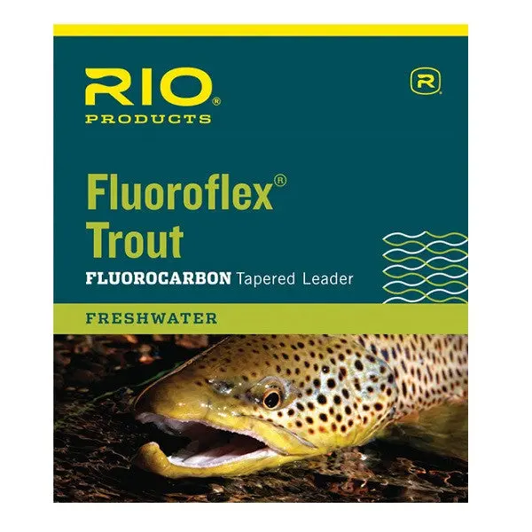Rio Fluoroflex 9-Foot Fluorocarbon Leader for Low-Visibility Fishing