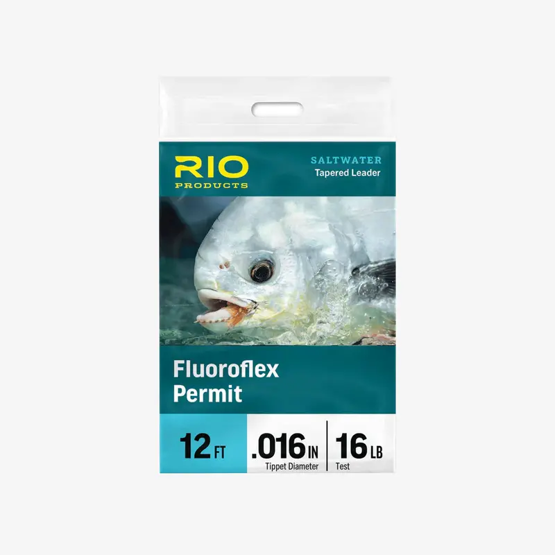 RIO Fluoroflex Permit Leader – Saltwater-Ready Tapered Design