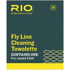 RIO Fly Line Cleaning Towelettes – Pre-Moistened Line Maintenance Wipes