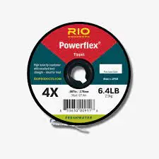 Rio PowerFlex Monofilament Tippet for Trout and Freshwater Fishing
