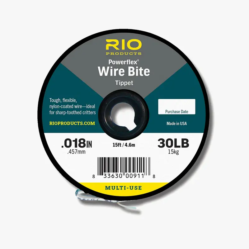 Rio PowerFlex Wire Tippet Material for Fly Fishing