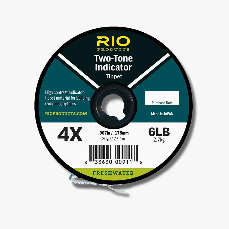 RIO Two-Tone Indicator Tippet – High-Visibility