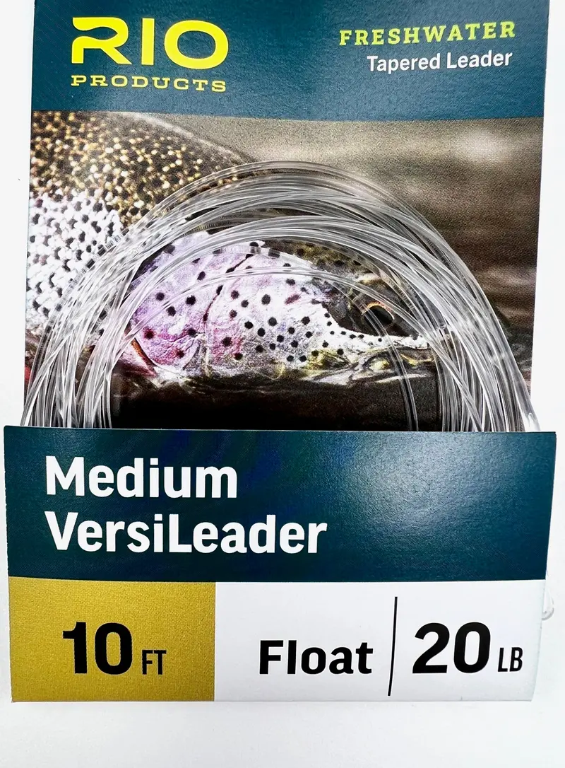 Rio VersiLeader Medium Tapered Leader, 10ft