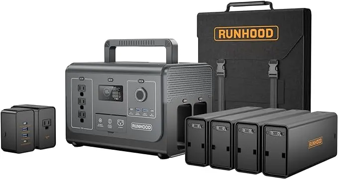 Runhood RALLYE 1200 PRO with 200W Solar Panel for Maximum Output