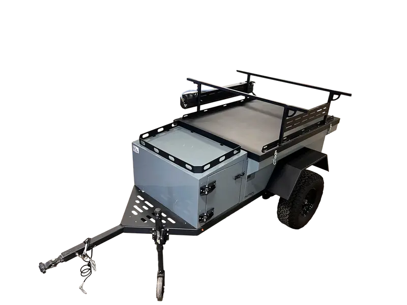 Rustic Mountain PATROL XCT Off-Road Trailer – Extended Capacity Overland Platform