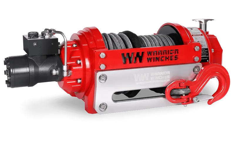 RV18 18,000 lb (8.1 Ton) Hydraulic Winch with Synthetic Rope