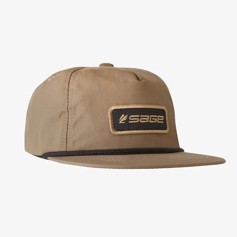 Sage Nylon Guide Hat in Light Brown
