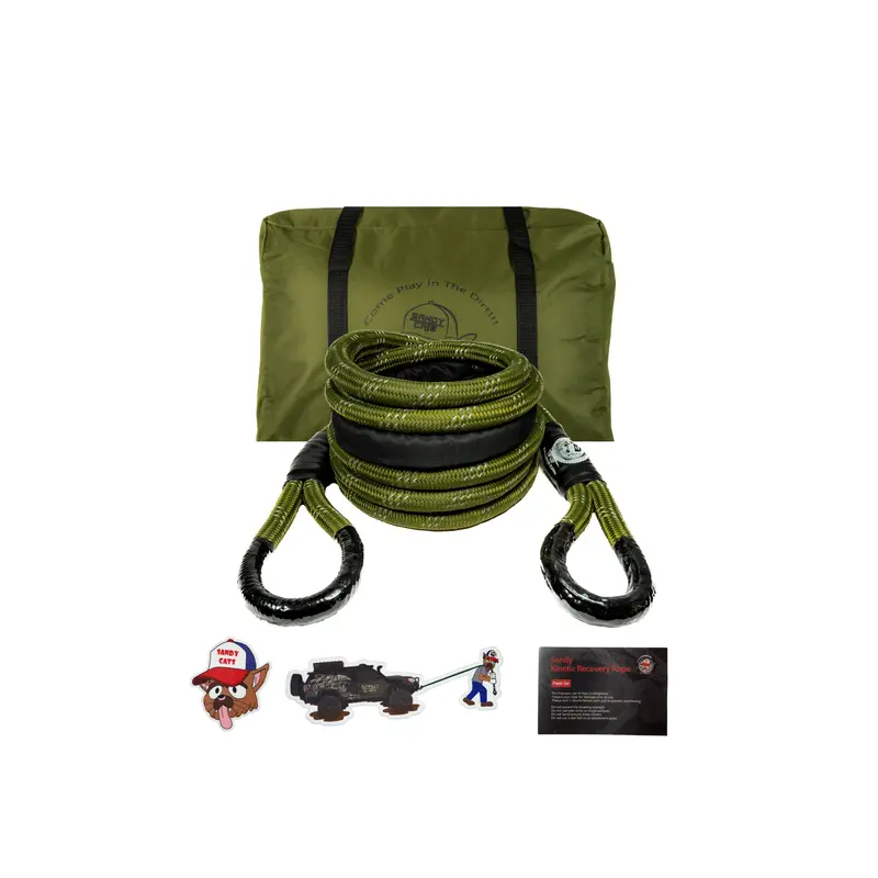 SandyCats Kinetic-X High-Energy Recovery Rope