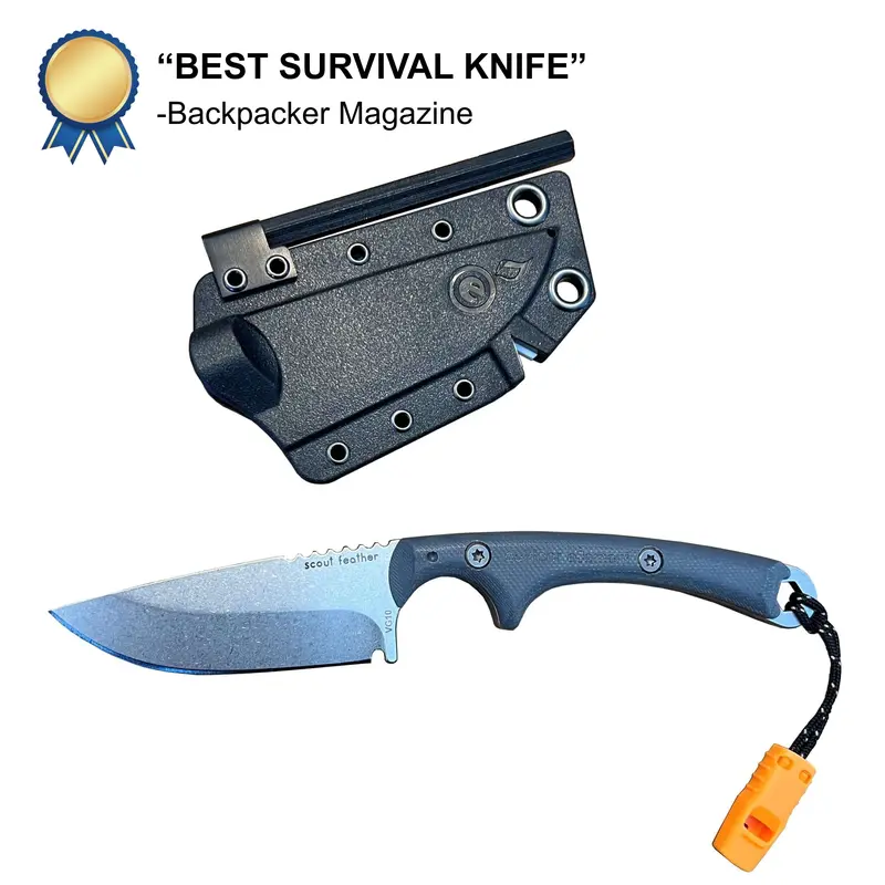 Scout Feather Compact Adventure Survival Knife