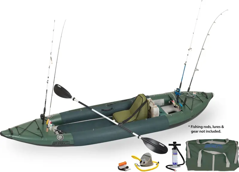 Sea Eagle FastTrack 385FTAK Angler Kayak – Dual-Sport Fishing & Touring