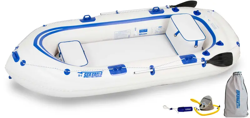Sea Eagle SE9K Inflatable Raft – Starter Kit for Beginners