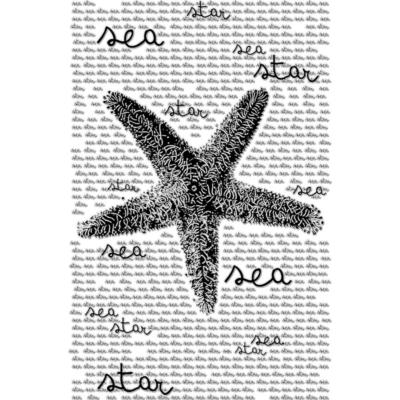 Sea Star Temporary Tattoo – Waterproof Skin Art Decal