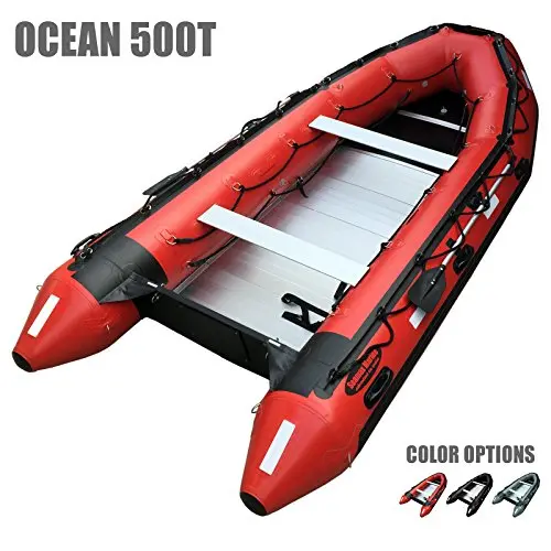 SeaMax 16-Foot Heavy-Duty Inflatable Boat