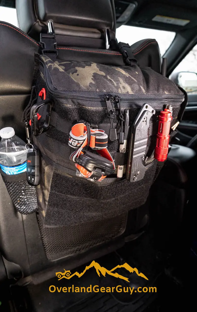 Sequoia Large Headrest Storage Pouch for Backseat Organization