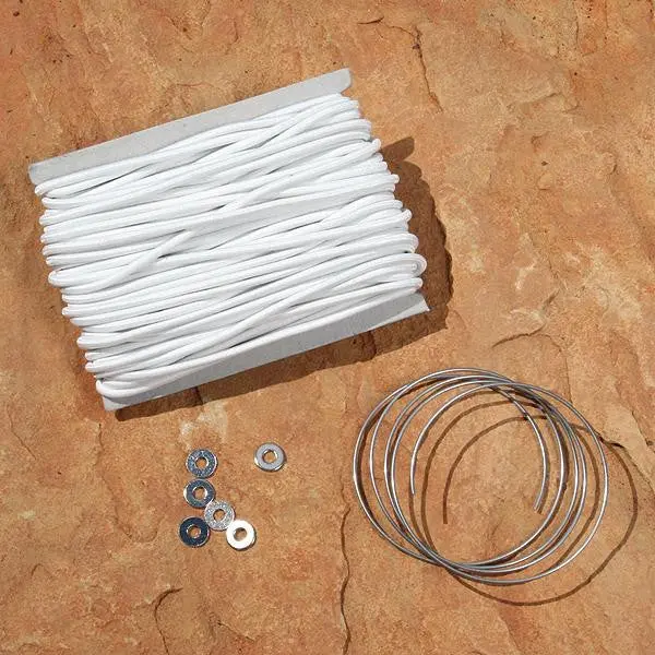 Shock-Cord Repair Kit – Assorted Elastic Cord Segments and Fastening Hardware