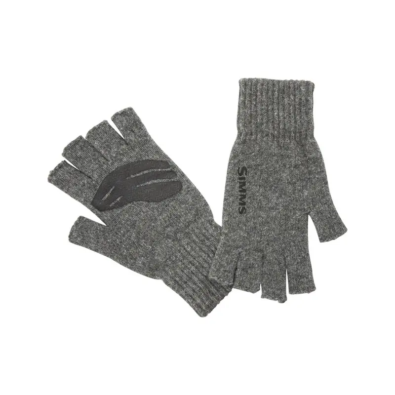 Simms Wool Blend Half-Finger Fishing Gloves