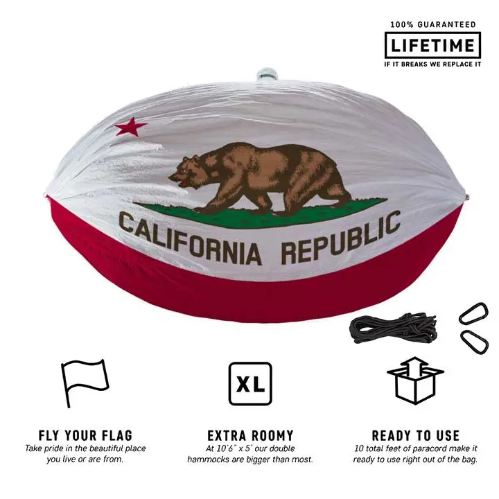 Single-State Themed Hammock – USA State Design Series