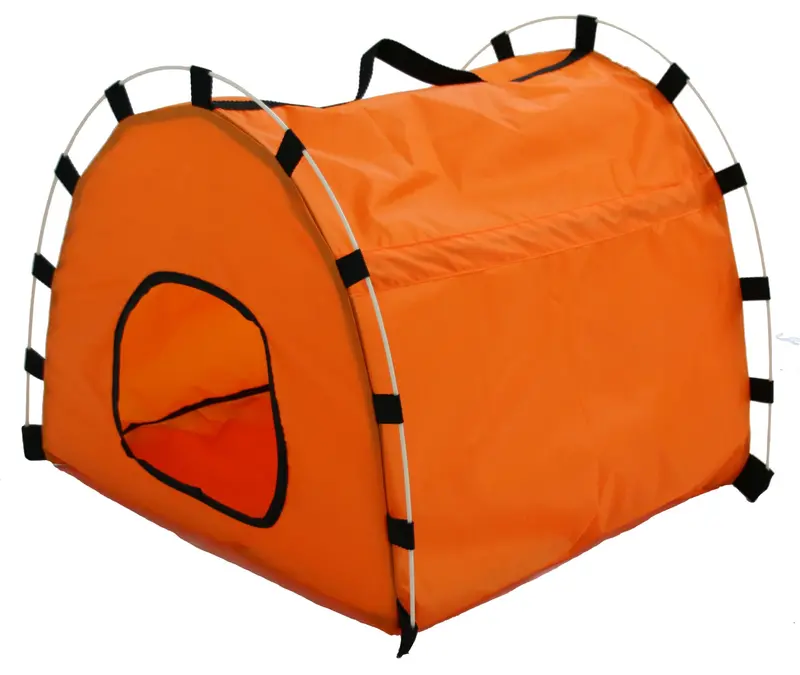 Skeletal-Frame Collapsible Pet Tent – Lightweight Outdoor Travel Shelter
