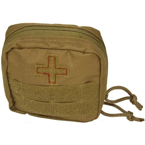Soldier Individual First Aid Kit (IFAK) – Coyote Tan Tactical Medical Pack