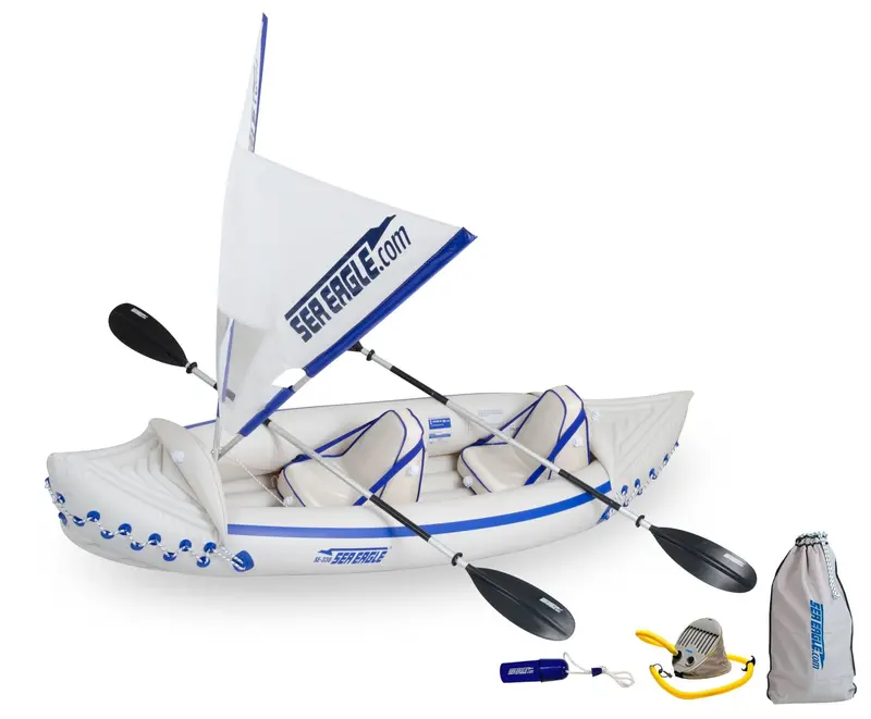 Sport Kayak SE330 Quicksail-Ready Inflatable
