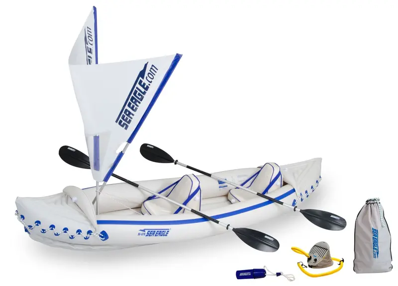 Sport Kayak SE370_QS Quicksail Ready Package
