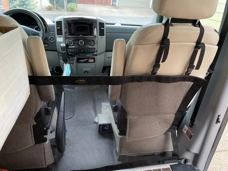 Sprinter Van Mesh Dog Barrier – Pet Safety Partition