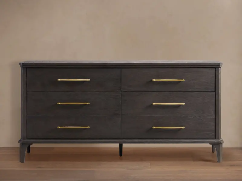 St. Martin Six-Drawer Dresser with Soft-Close Hardware