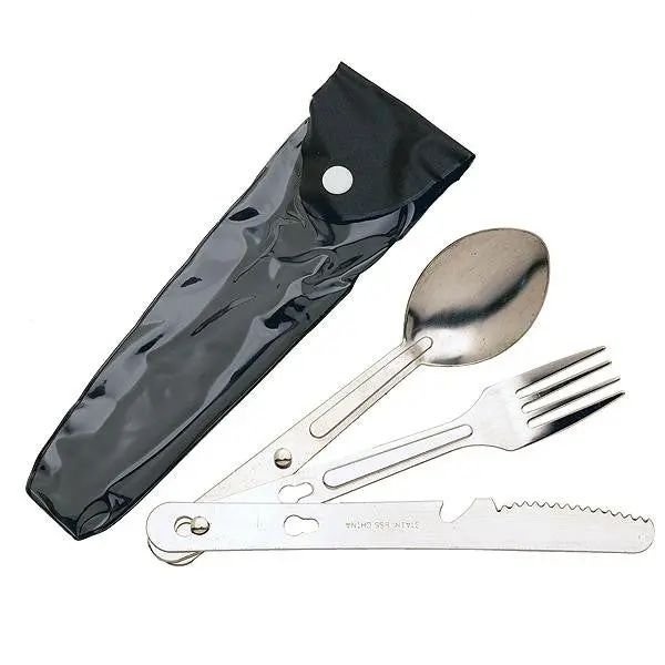Stainless Steel Chow Kit – Compact Outdoor Eating System