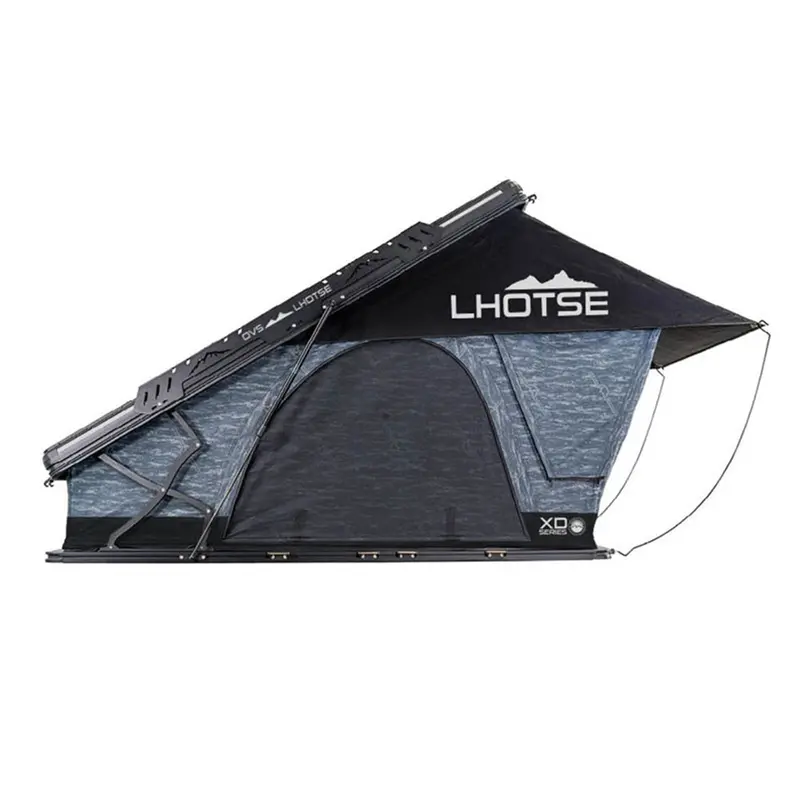 Stay Ready XD Lohtse Clamshell Rooftop Tent – Blue Shell with Black Rainfly