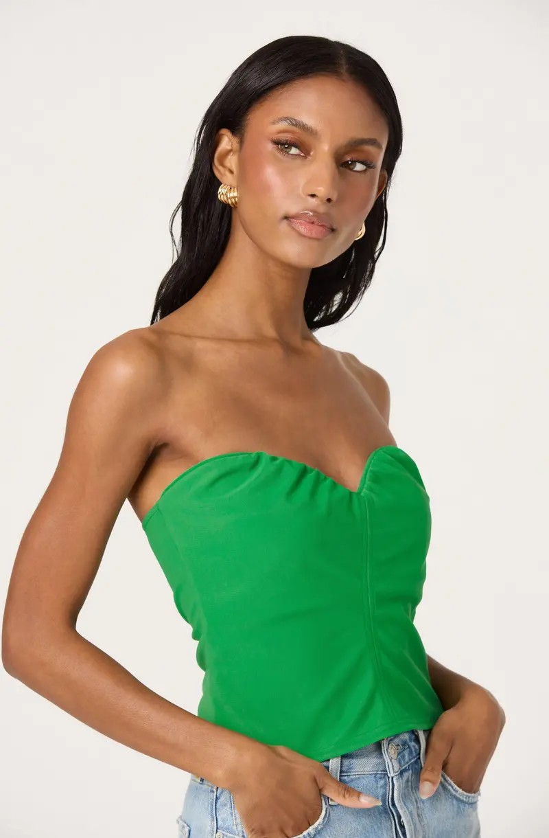 Strapless Sweetheart Top by Morganne